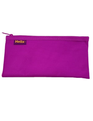 Helix Nylon Small Pencil Case - Purple